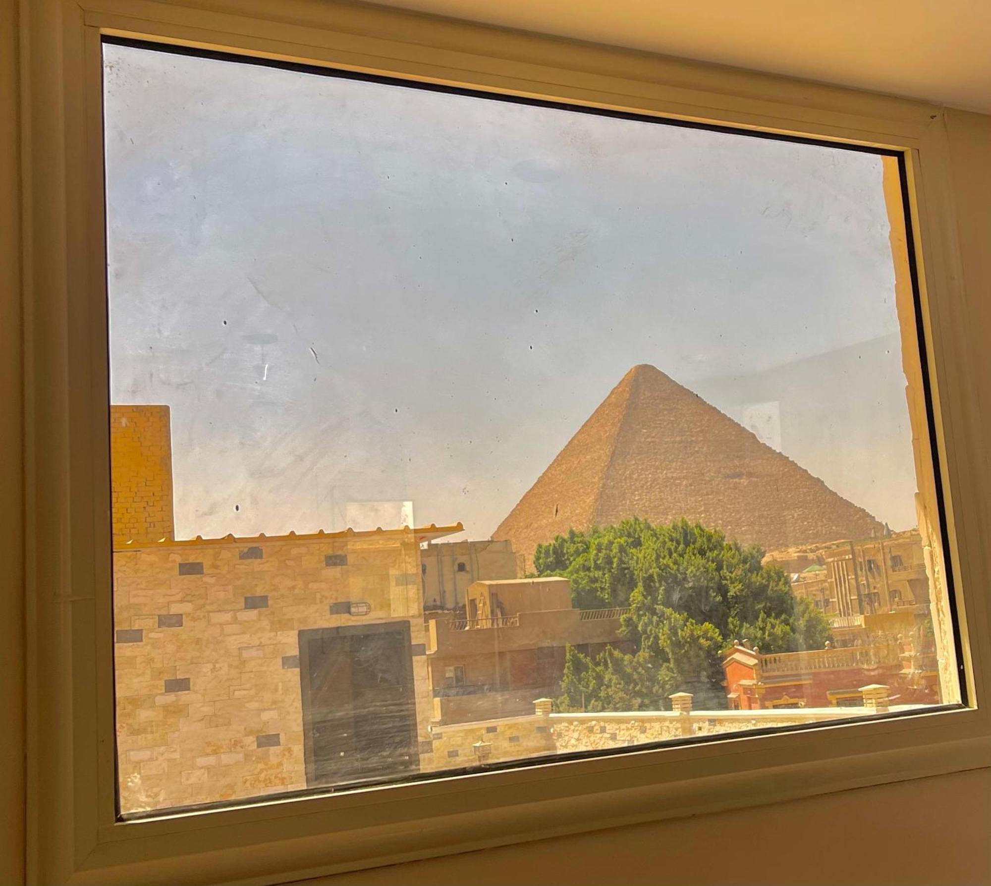 Kafret el-Gabal King Ali Pyramids View Inn מראה חיצוני תמונה