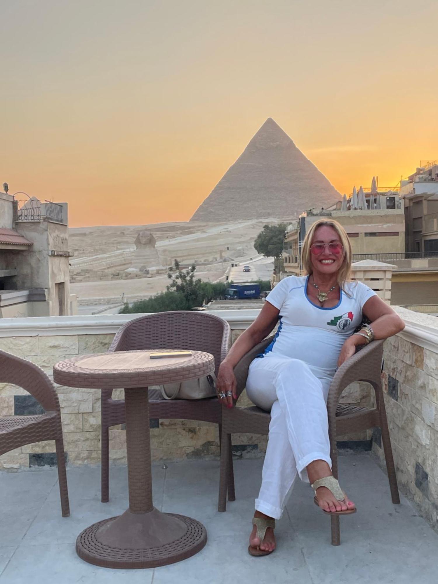 Kafret el-Gabal King Ali Pyramids View Inn מראה חיצוני תמונה