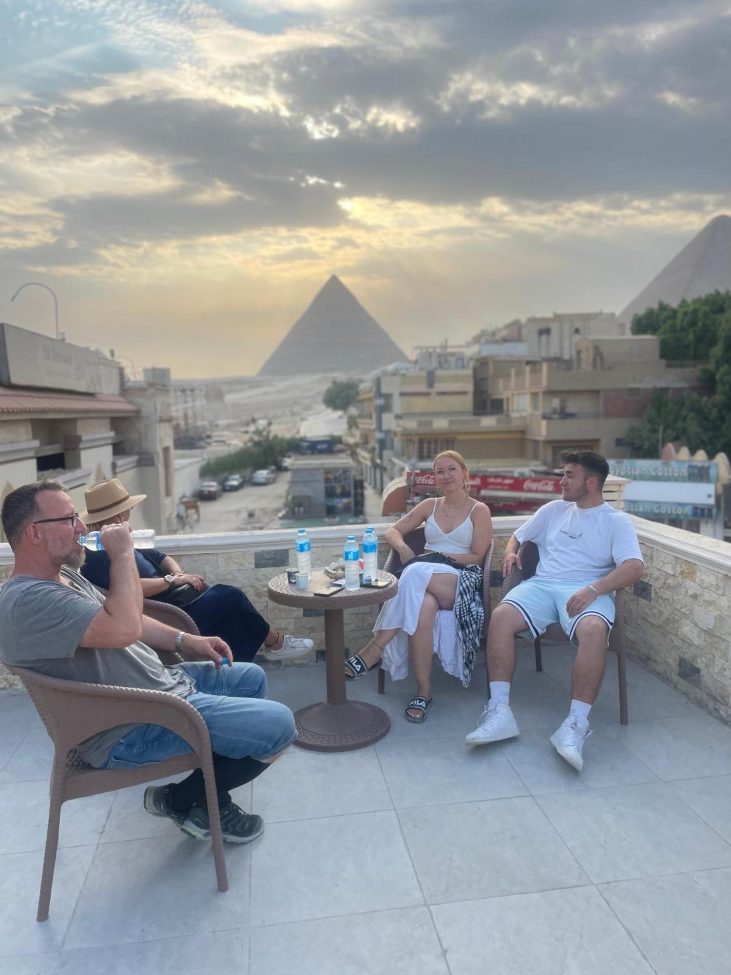 Kafret el-Gabal King Ali Pyramids View Inn מראה חיצוני תמונה