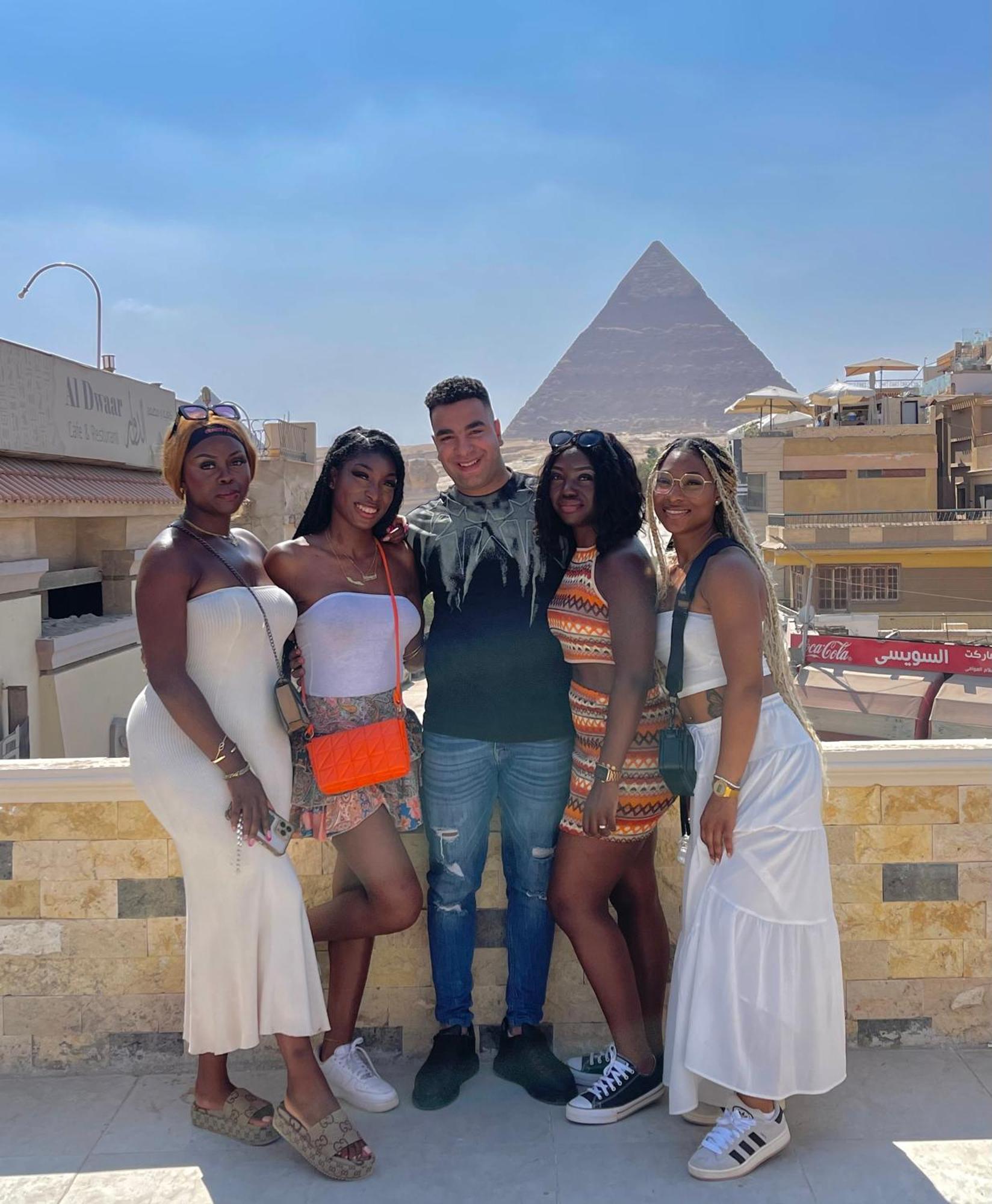 Kafret el-Gabal King Ali Pyramids View Inn מראה חיצוני תמונה