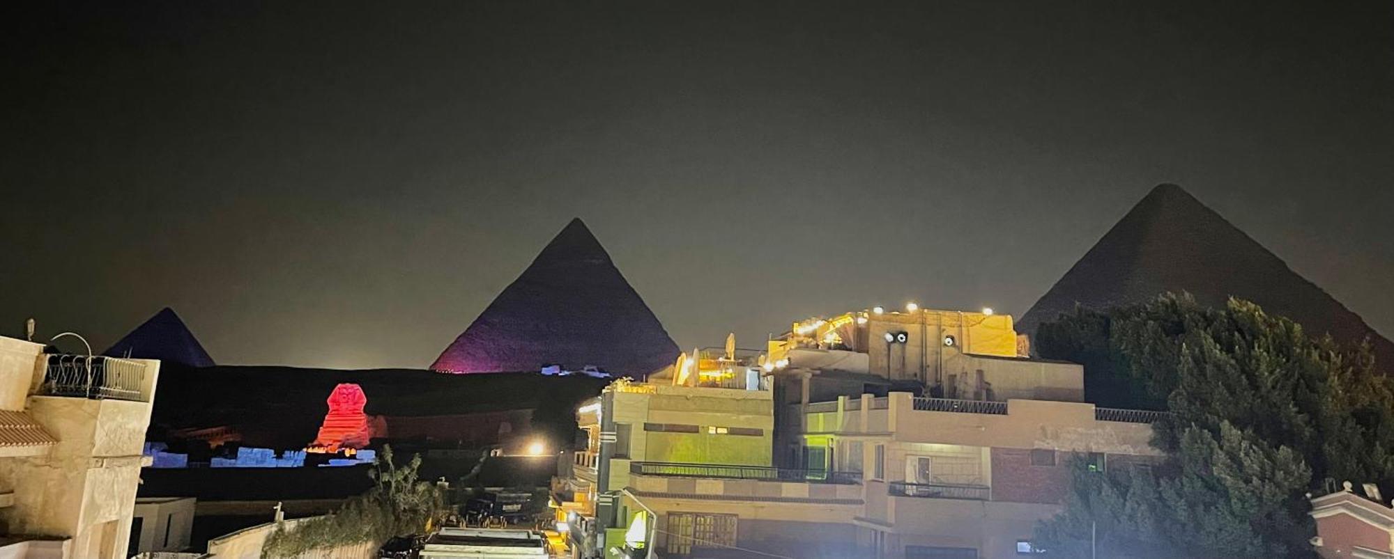Kafret el-Gabal King Ali Pyramids View Inn מראה חיצוני תמונה