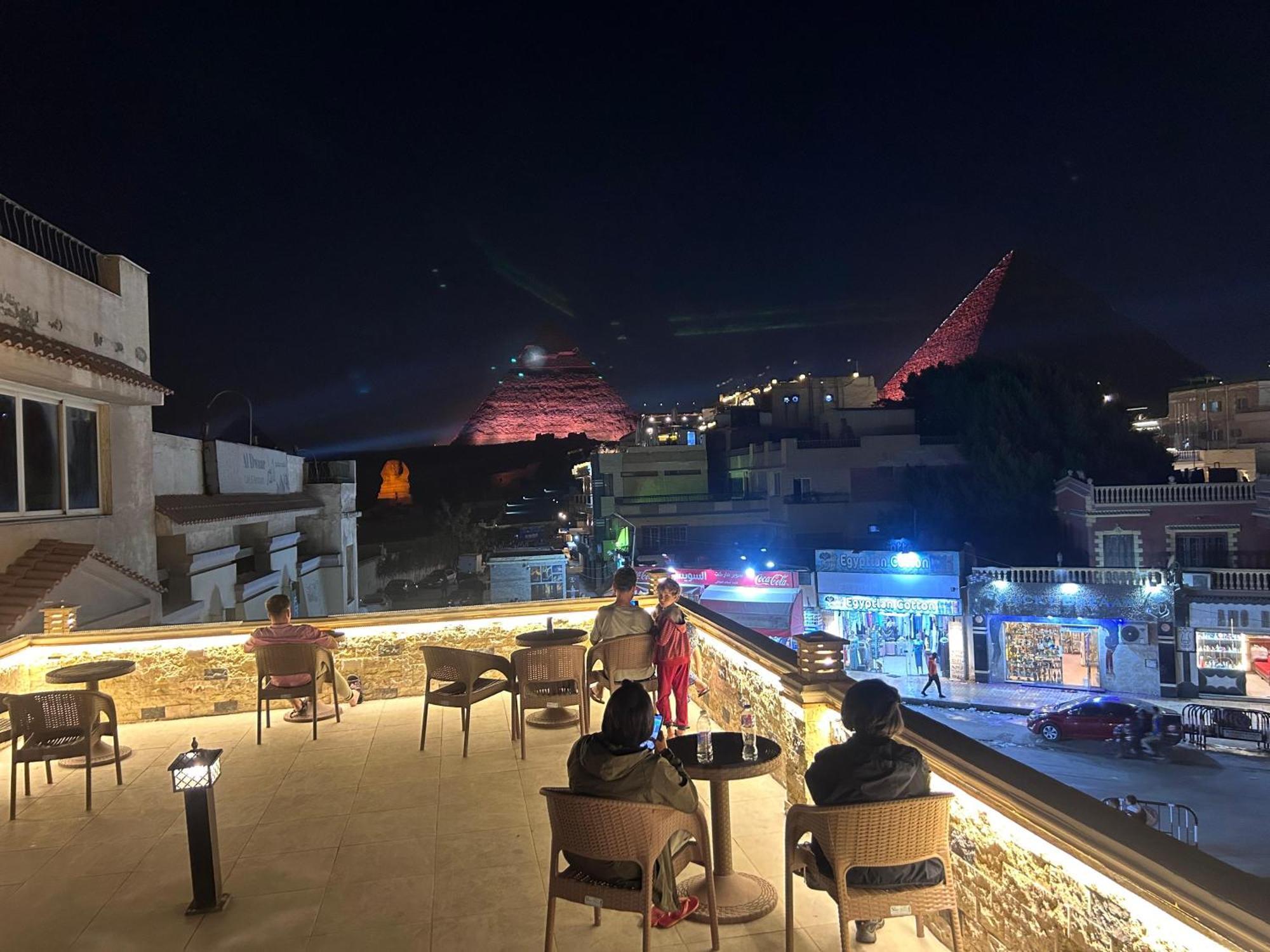 Kafret el-Gabal King Ali Pyramids View Inn מראה חיצוני תמונה