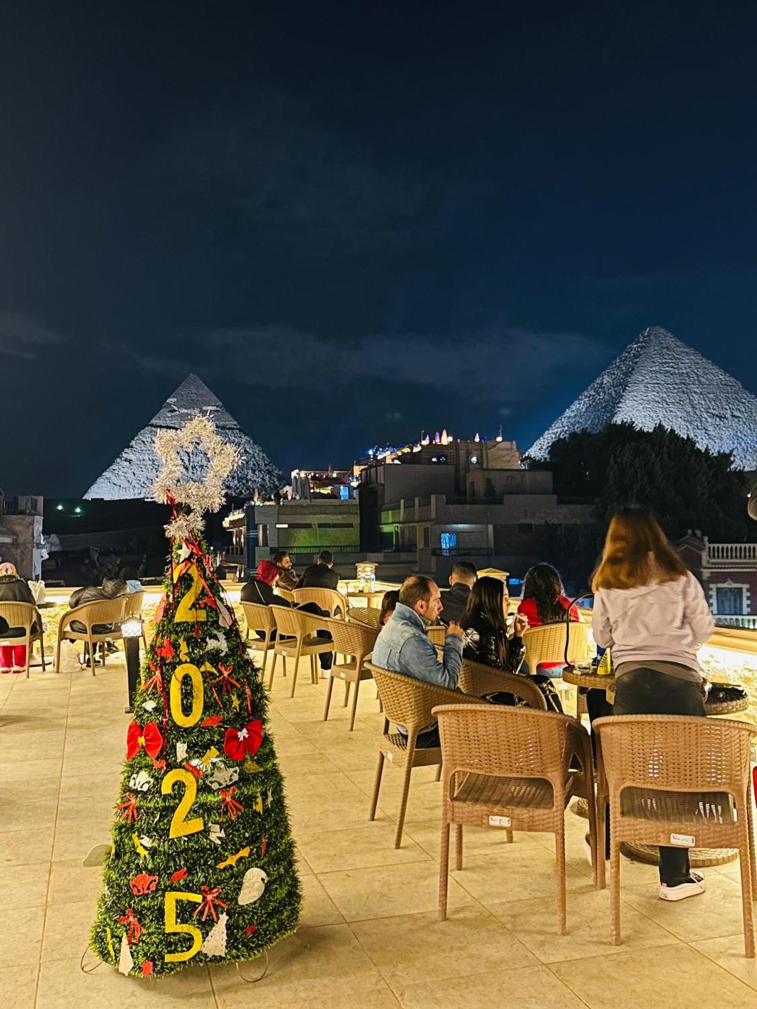 Kafret el-Gabal King Ali Pyramids View Inn מראה חיצוני תמונה